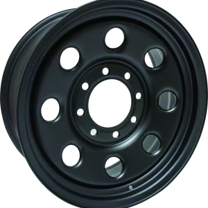 RTX Wheels – Steel Wheel – Black – 18″x8″ 25mm – All weather Wheels – X48165
